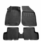 Dacia Duster 2008-2018 Rubber Floor Mats Stingray 3D (2WD) (5 pcs, Polyurethane) photo 1