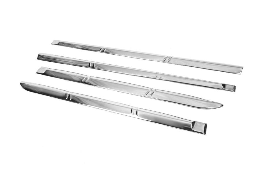 Hyundai Accent 2006-2010 Door Mouldings Stainless Steel (4 pcs) Photo 4