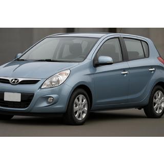 Chrome Door Handle Covers (4 pcs, Stainless Steel) Hyundai I-20 2008-2012 photo 1