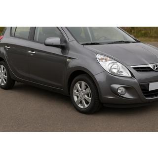 Chrome Door Handle Covers (4 pcs, Stainless Steel) Hyundai I-20 2008-2012 photo 2