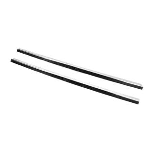 Exterior window trim (2 pcs, stainless steel) Hyundai H300, H1, Starex 2008-2020 photo 3