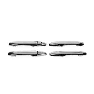 Chrome Door Handle Covers (4 pcs, Stainless Steel) Honda Civic Sedan VIII 2006-2011 photo 4