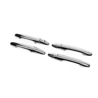 Chrome Door Handle Covers (4 pcs, Stainless Steel) Honda Civic Sedan VIII 2006-2011 photo 3