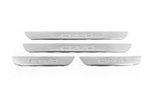 Kia Ceed 2007-2012 Door Sill Protectors OmsaLine (4 pcs, stainless steel) photo 4