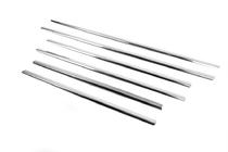 Mercedes C-class W203 2000-2007 Window Trim Stainless Steel 4 pcs, Sedan, Carmos - Turkish Steel photo 6