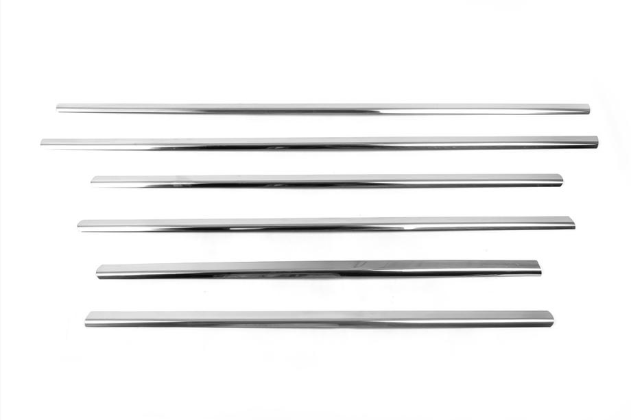Mercedes C-class W203 2000-2007 Window Trim Stainless Steel Photo 4