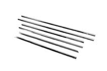 Mercedes E-class W211 2002-2009 Stainless Steel Window Trim SD, Carmos - Turkish Steel (4 pcs) photo 4