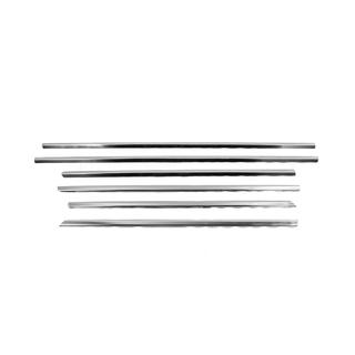 Stainless Steel Window Trim Mercedes E-class W211 2002-2009 photo 3