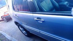 Mercedes ML W163 1997-2005 Chrome Door Handle Covers (4 pcs) Libao - ABS Plastic photo 3