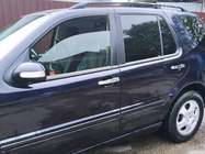 Mercedes ML W163 1997-2005 Chrome Door Handle Covers (4 pcs) Libao - ABS Plastic photo 6