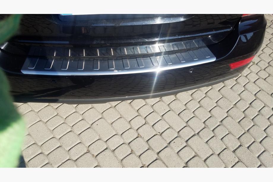 Mercedes ML W164 2005-2011 Rear Bumper Protector OmsaLine Stainless Steel Matte Photo 2