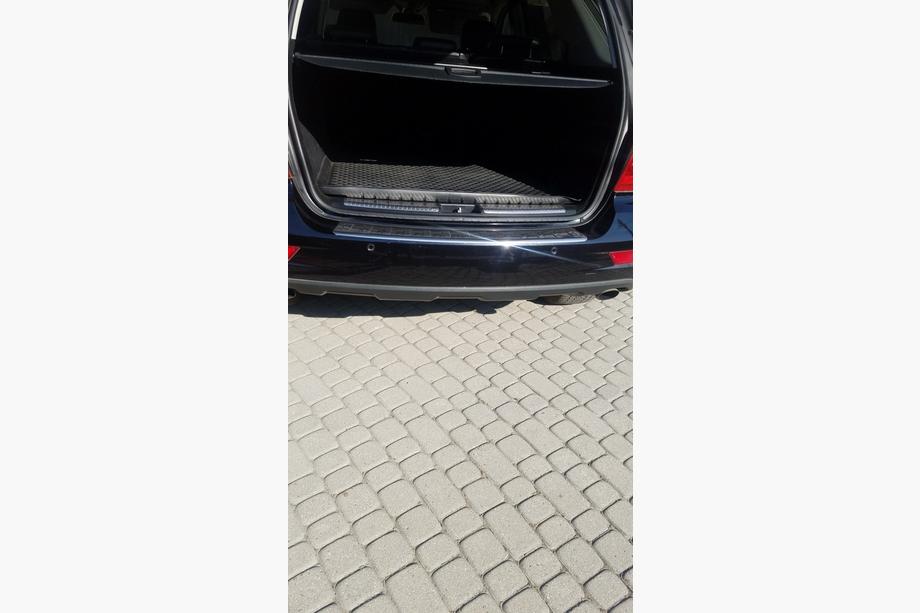 Mercedes ML W164 2005-2011 Rear Bumper Protector OmsaLine Stainless Steel Matte Photo 5