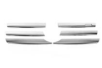 Mercedes Sprinter W901/902/903/904/905 1995–2006 Wide Grille Covers (2002-2006, 6 pcs, Stainless Steel) photo 3