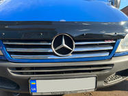 Mercedes Sprinter W901/902/903/904/905 1995–2006 Wide Grille Covers (2002-2006, 6 pcs, Stainless Steel) photo 2