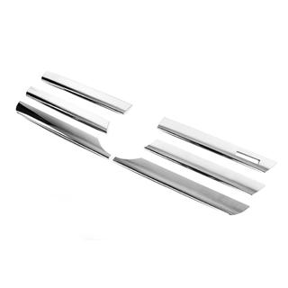 Wide Grille Covers (2002-2006, 6 pcs, Stainless Steel) Mercedes Sprinter W901/902/903/904/905 1995–2006 photo 4